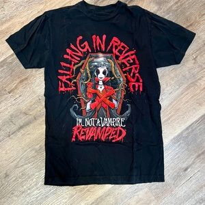 Falling In Reverse band tee, XS